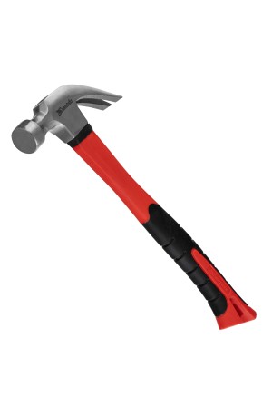 Молоток-гвоздодер optimal, 450 г, фибергласовая обрезиненная рукоятка Matrix