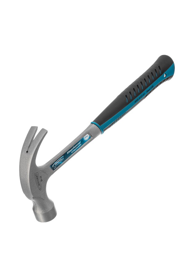 Молоток-гвоздодер, 570 г, цельнокованый, трехкомпонентная рукоятка Gross