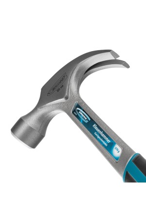 Молоток-гвоздодер, 570 г, цельнокованый, трехкомпонентная рукоятка Gross