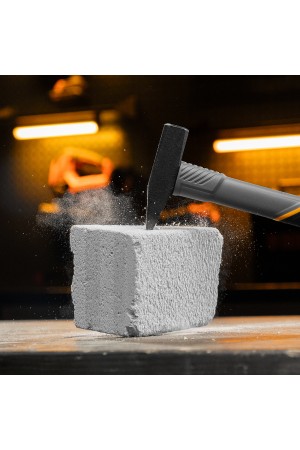 Молоток слесарный, 300 г, кованый, фибергласовая рукоятка c TPR покрытием Denzel