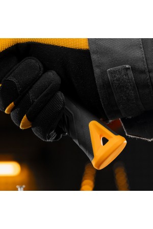 Молоток слесарный, 300 г, кованый, фибергласовая рукоятка c TPR покрытием Denzel