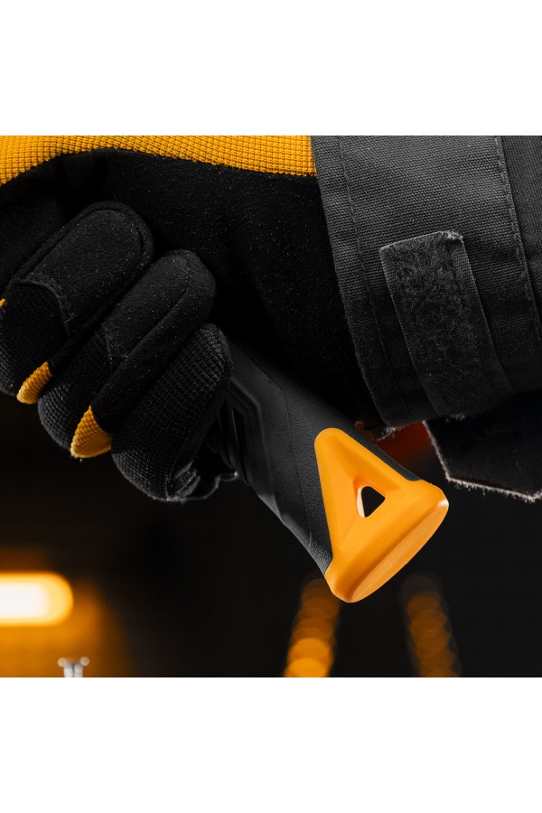 Молоток слесарный, 300 г, кованый, фибергласовая рукоятка c TPR покрытием Denzel