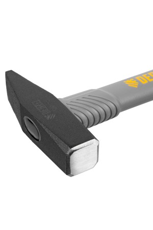 Молоток слесарный, 500 г, кованый, фибергласовая рукоятка c TPR покрытием Denzel