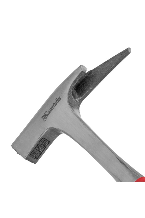 Молоток кровельщика, 600 г, цельнометаллический, двухкомпонентная рукоятка Matrix