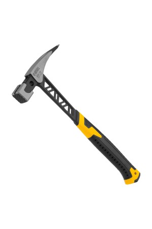 Молоток кровельщика 600 г, цельнокованый, боек с магнитом, двухкомп. обрезин. рук-ка Denzel