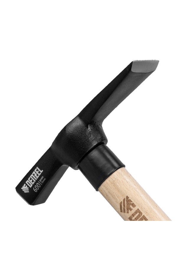 Молоток каменщика, 600 г, буковая рукоятка, EFP Denzel