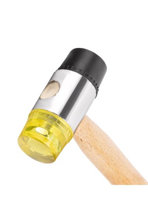 Молоток рихтовочный, бойки 35 мм, комбинированная головка, деревянная ручка Sparta