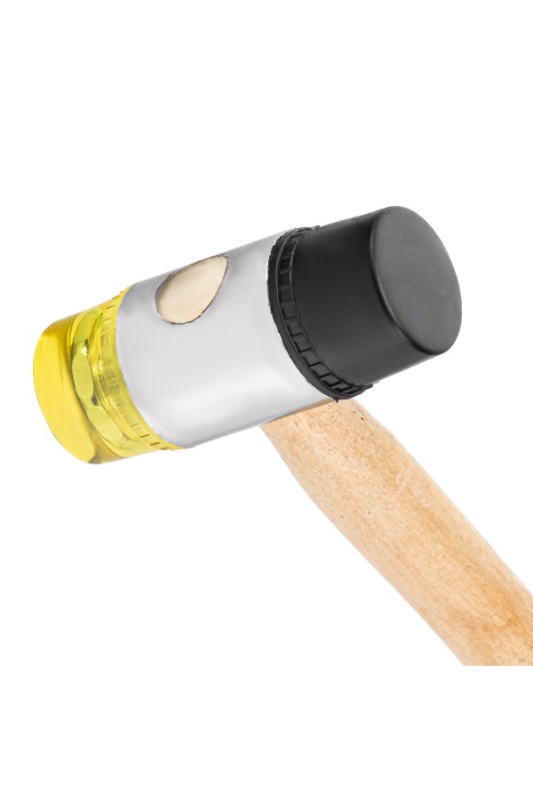 Молоток рихтовочный, бойки 35 мм, комбинированная головка, деревянная ручка Sparta