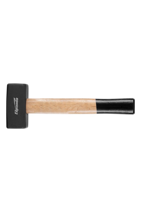 Кувалда, 1000 г, кованая головка, деревянная двухцветная рукоятка Sparta