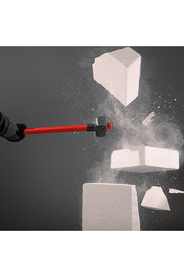 Кувалда, 3000 г, фибергласовая обрезиненная рукоятка Matrix