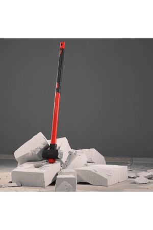 Кувалда, 3000 г, фибергласовая обрезиненная рукоятка Matrix