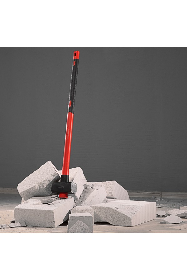 Кувалда, 3000 г, фибергласовая обрезиненная рукоятка Matrix