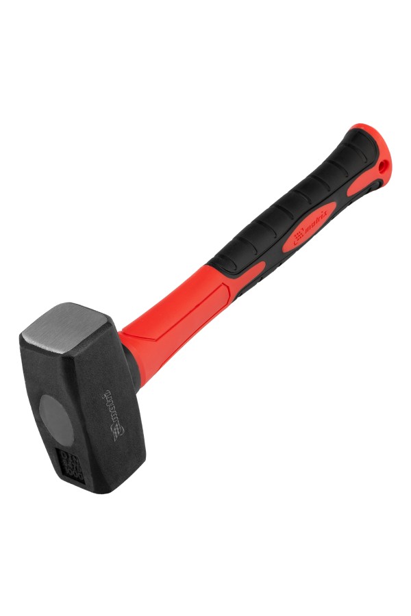 Кувалда optimal, 1000 г, фибергласовая обрезиненная рукоятка Matrix