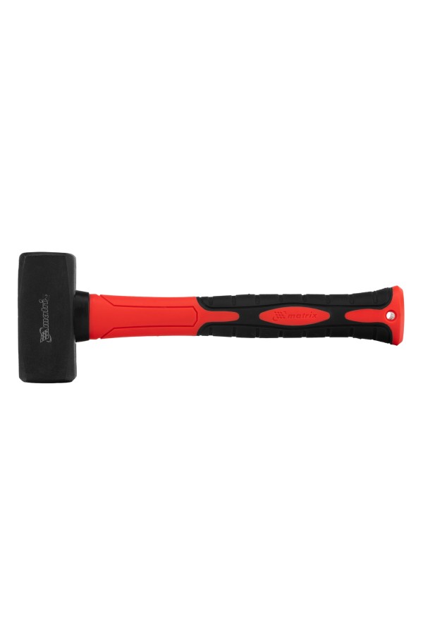 Кувалда optimal, 1000 г, фибергласовая обрезиненная рукоятка Matrix