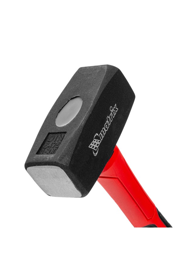 Кувалда optimal, 1500 г, фибергласовая обрезиненная рукоятка Matrix