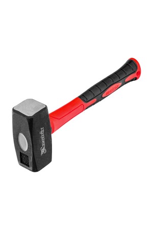 Кувалда optimal, 1500 г, фибергласовая обрезиненная рукоятка Matrix