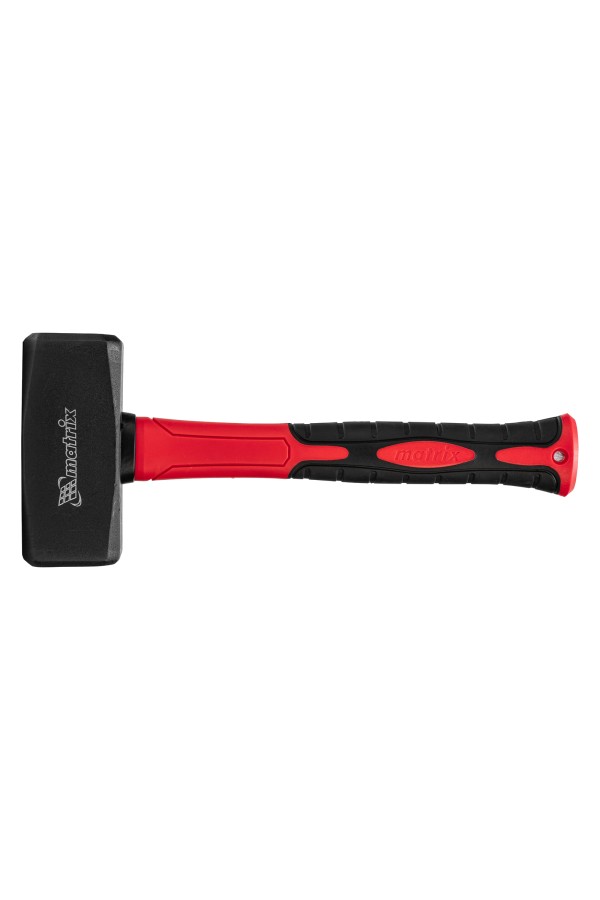 Кувалда optimal, 2000 г, фибергласовая обрезиненная рукоятка Matrix