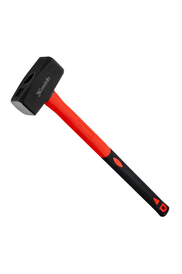 Кувалда 4 кг, фибергласовая обрезиненная рукоятка 600 мм Matrix