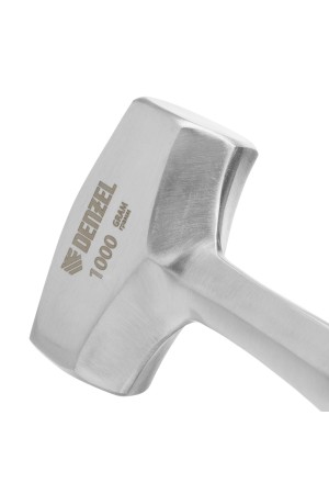 Кувалда 1 кг, цельнометаллическая, двухкомпонентная рукоятка Denzel