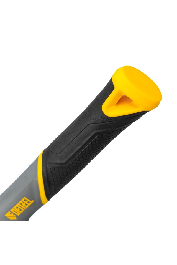 Кувалда с клиновидным бойком 1,35 кг, фибергласовая рукоятка c TPR Denzel