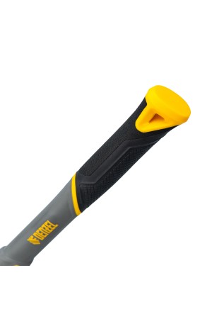 Кувалда с клиновидным бойком 1,8 кг, фибергласовая рукоятка c TPR Denzel