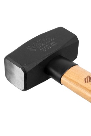 Кувалда, 1500 г, кованая головка, буковая рукоятка Denzel