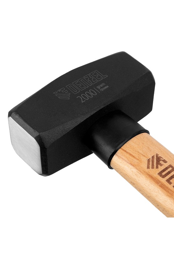 Кувалда, 2000 г, кованая головка, буковая рукоятка Denzel