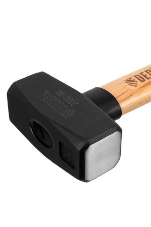 Кувалда, 2000 г, кованая головка, буковая рукоятка Denzel