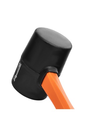 Киянка резиновая, 225 г, черная резина, фибергласовая рукоятка Sparta