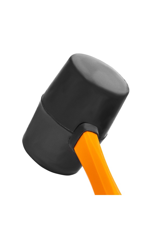 Киянка резиновая, 450 г, черная резина, фибергласовая рукоятка Sparta