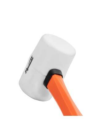 Киянка резиновая, 225 г, белая резина, фибергласовая рукоятка Sparta