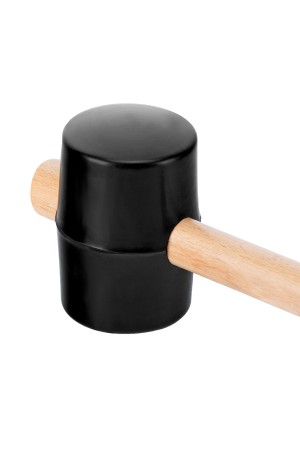 Киянка резиновая, 910 г, черная резина, деревянная рукоятка Sparta