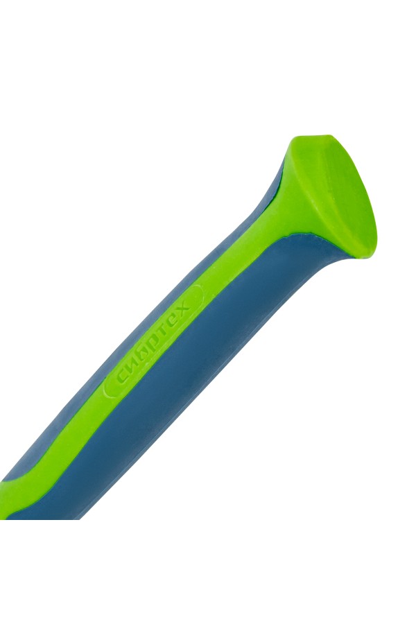 Киянка резиновая, 680 г, белая резина, фибергласовая рукоятка Сибртех