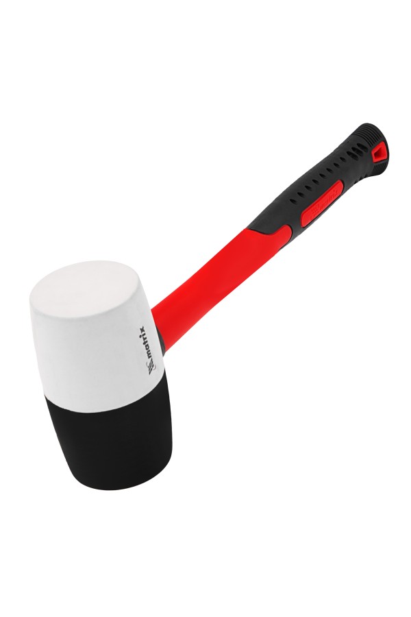 Киянка резиновая, 910 г, черно-белая резина, фибергласовая рукоятка Matrix