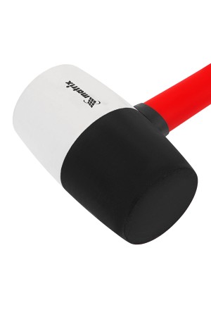 Киянка резиновая, 910 г, черно-белая резина, фибергласовая рукоятка// Matrix