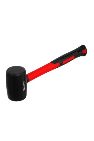 Киянка резиновая, 450 г, черная резина, фибергласовая рукоятка Matrix