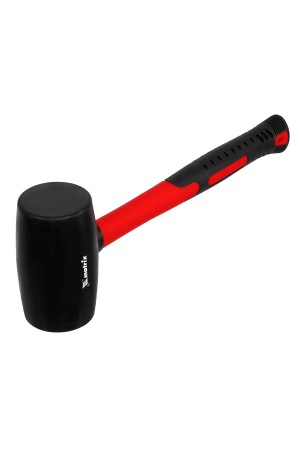 Киянка резиновая, 680 г, черная резина, фибергласовая рукоятка Matrix