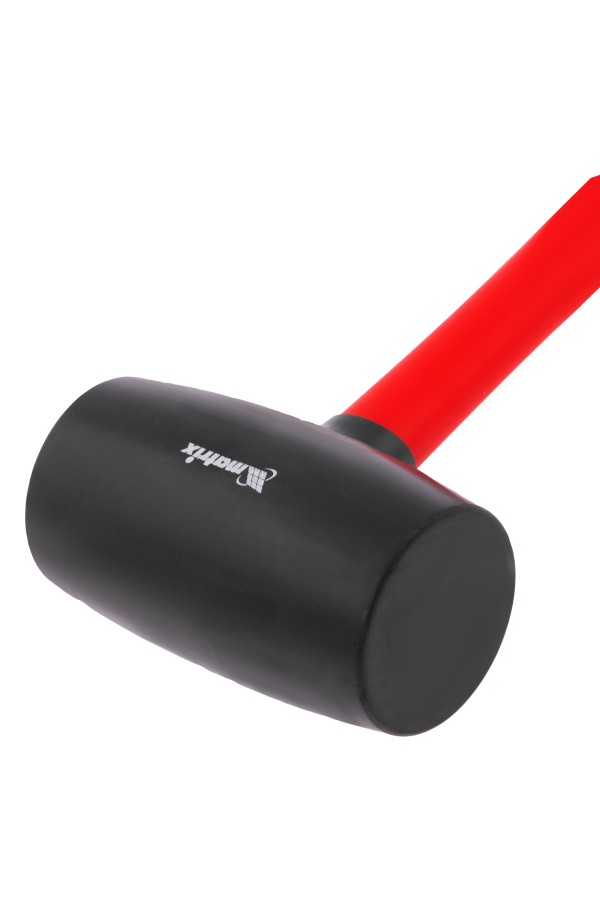 Киянка резиновая, 910 г, черная резина, фибергласовая рукоятка Matrix