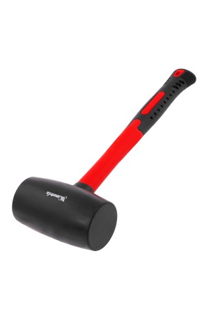 Киянка резиновая, 910 г, черная резина, фибергласовая рукоятка// Matrix