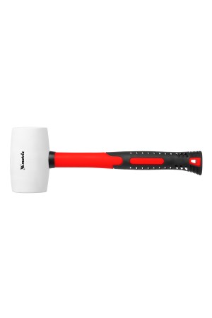 Киянка резиновая, 680 г, белая резина, фибергласовая рукоятка Matrix