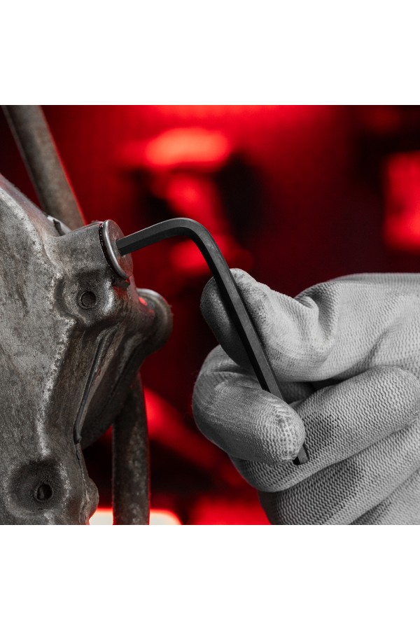 Набор ключей имбусовых HEX, 1.5-10 мм, CrV, 9 шт Matrix