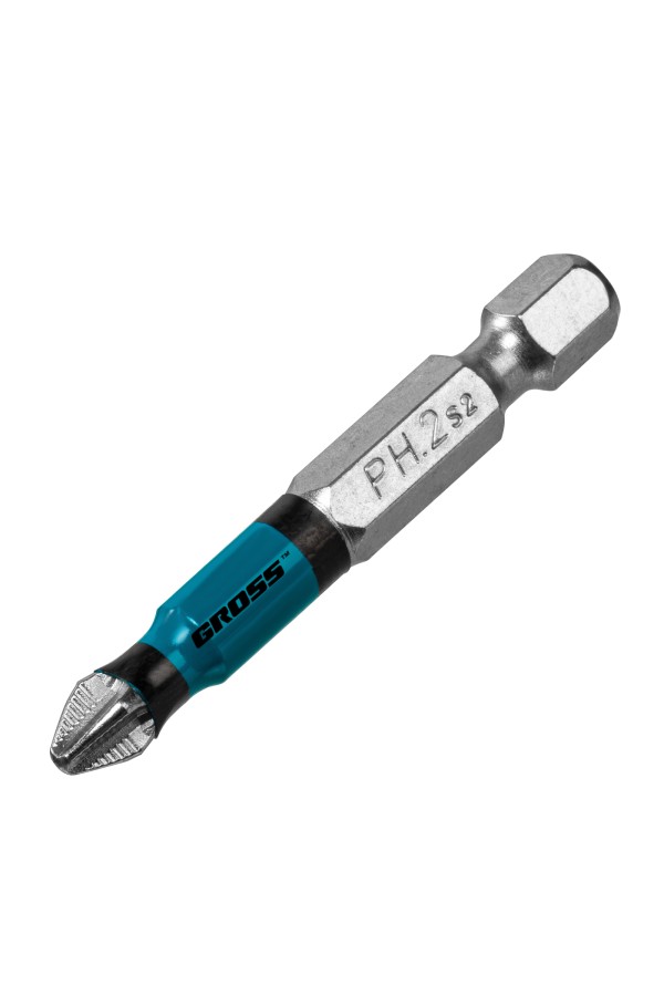 Бита PH2 х 50, сталь S2, 10 шт. Gross