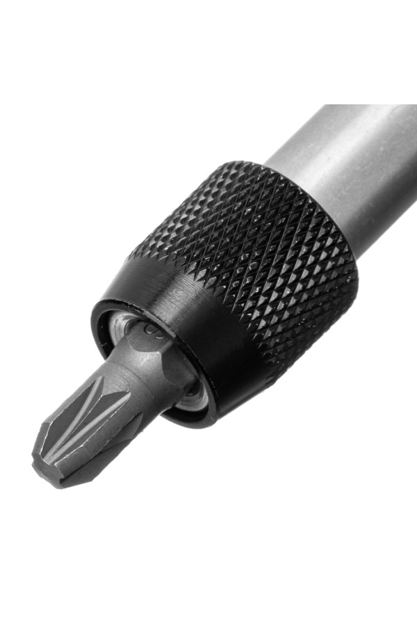 Набор бит, адаптер для бит, сталь S2, 18 предметов, пластиковый кейс Matrix