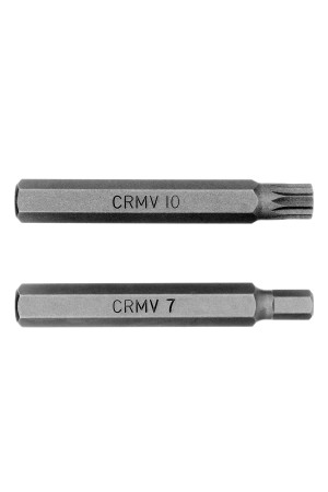 Набор бит HEX, Torx , SPLine, хвостовик-шестигранник 1/2, CrV, 42 шт. Stels