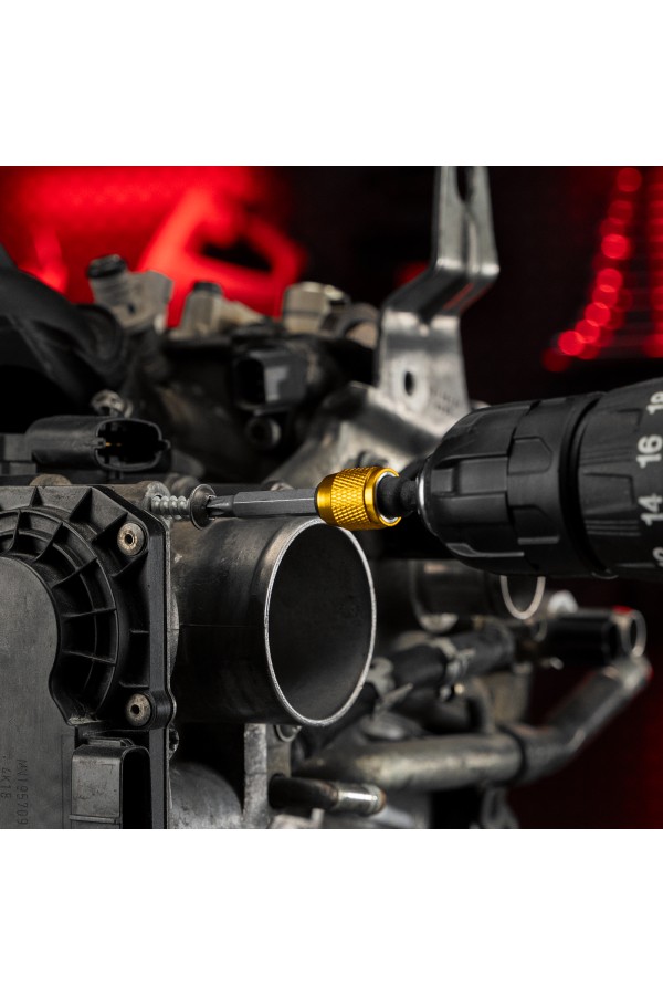 Набор бит, магнитный адаптер, CrV, пластиковый кейс, 64 шт. Matrix