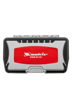 Набор бит, магнитный адаптер, CrV, пластиковый кейс, 64 шт. Matrix