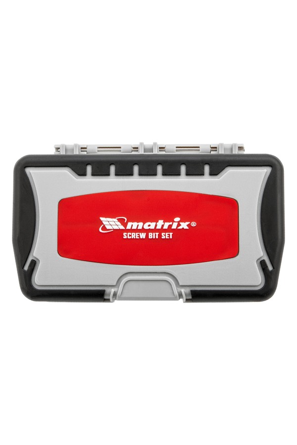 Набор бит, магнитный адаптер, CrV, пластиковый кейс, 64 шт. Matrix
