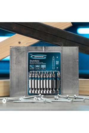 Бита РН2 х 50, сталь S2, 10 шт. Gross