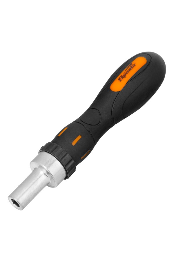 Отвертка реверсивная с набором бит, CrV, 12 шт, Sparta