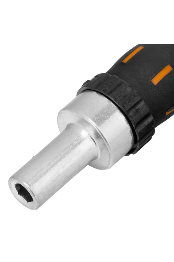 Отвертка реверсивная с набором бит, CrV, 12 шт, Sparta